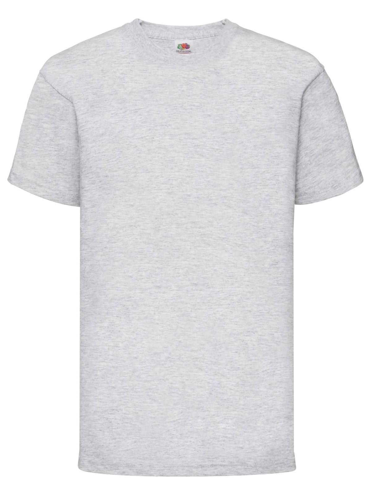 T-SHIRT KIDS VALUEWEIGHT T - FRUIT OF THE LOOMGrigio Melange