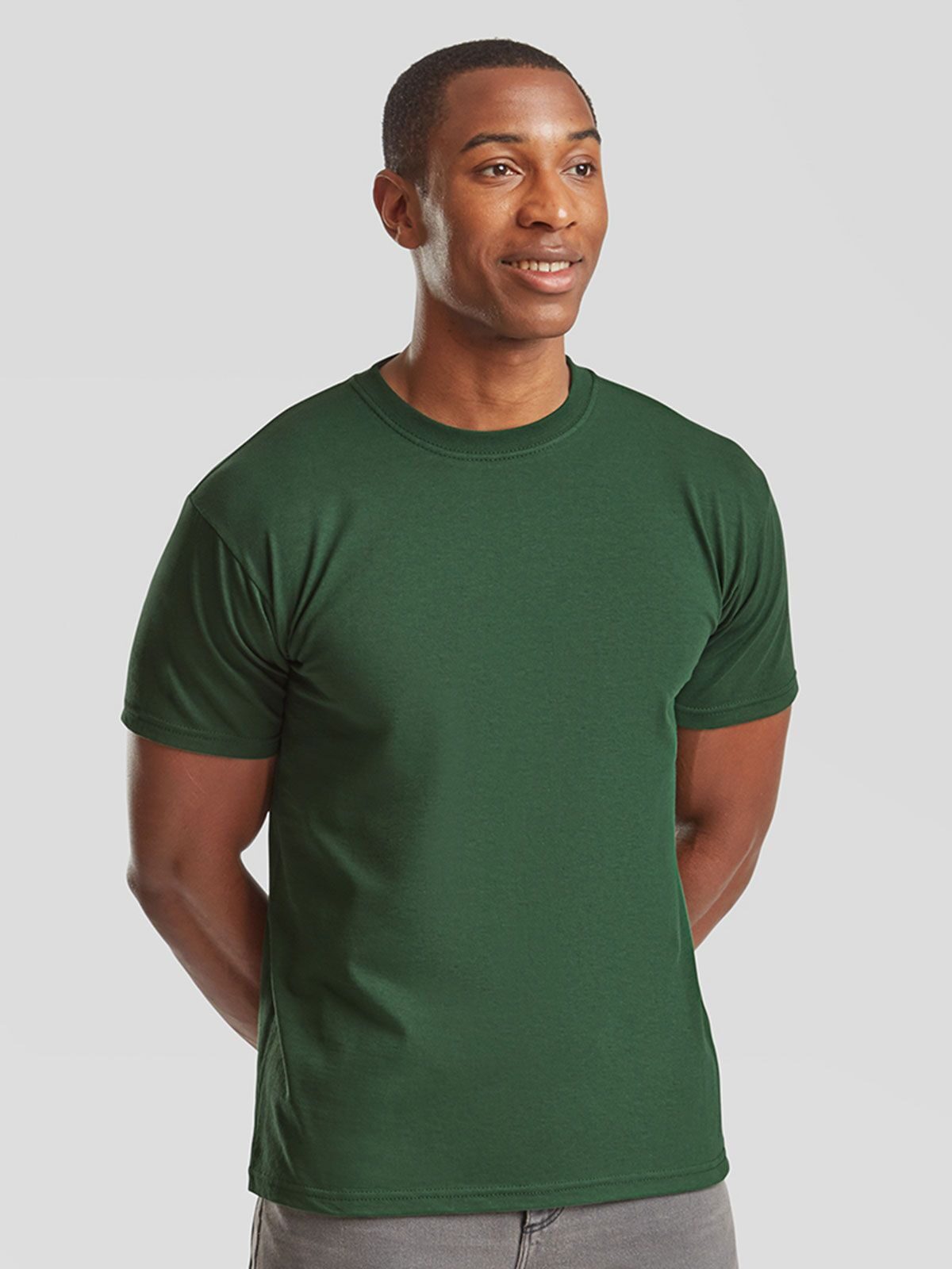 T-SHIRT SUPER PREMIUM T - FRUIT OF THE LOOM laterale