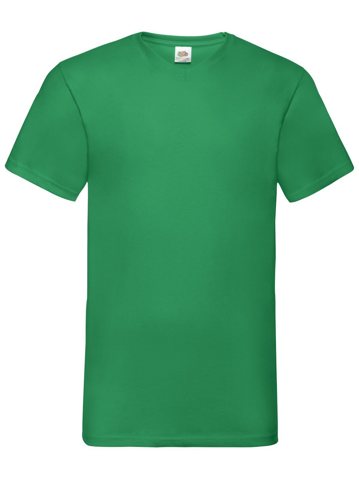 T-SHIRT VALUEWEIGHT V-NECK T - FRUIT OF THE LOOMVerde Prato
