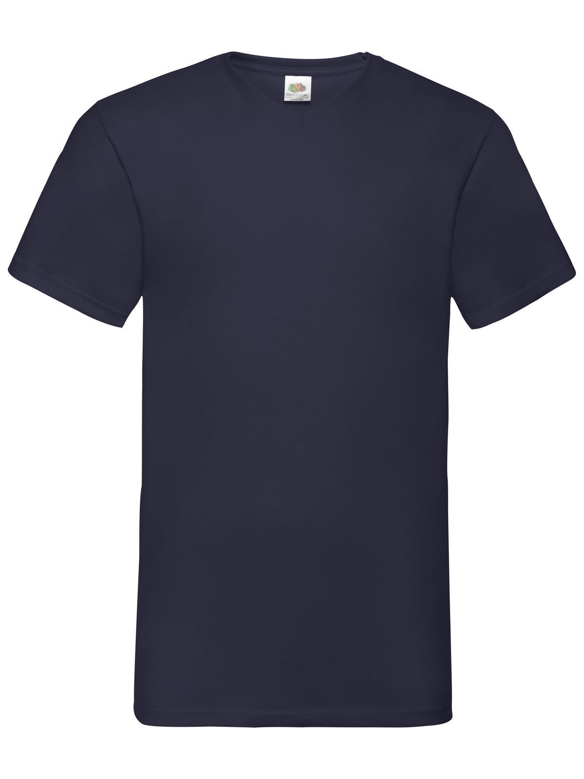 T-SHIRT VALUEWEIGHT V-NECK T - FRUIT OF THE LOOMBlu Scuro