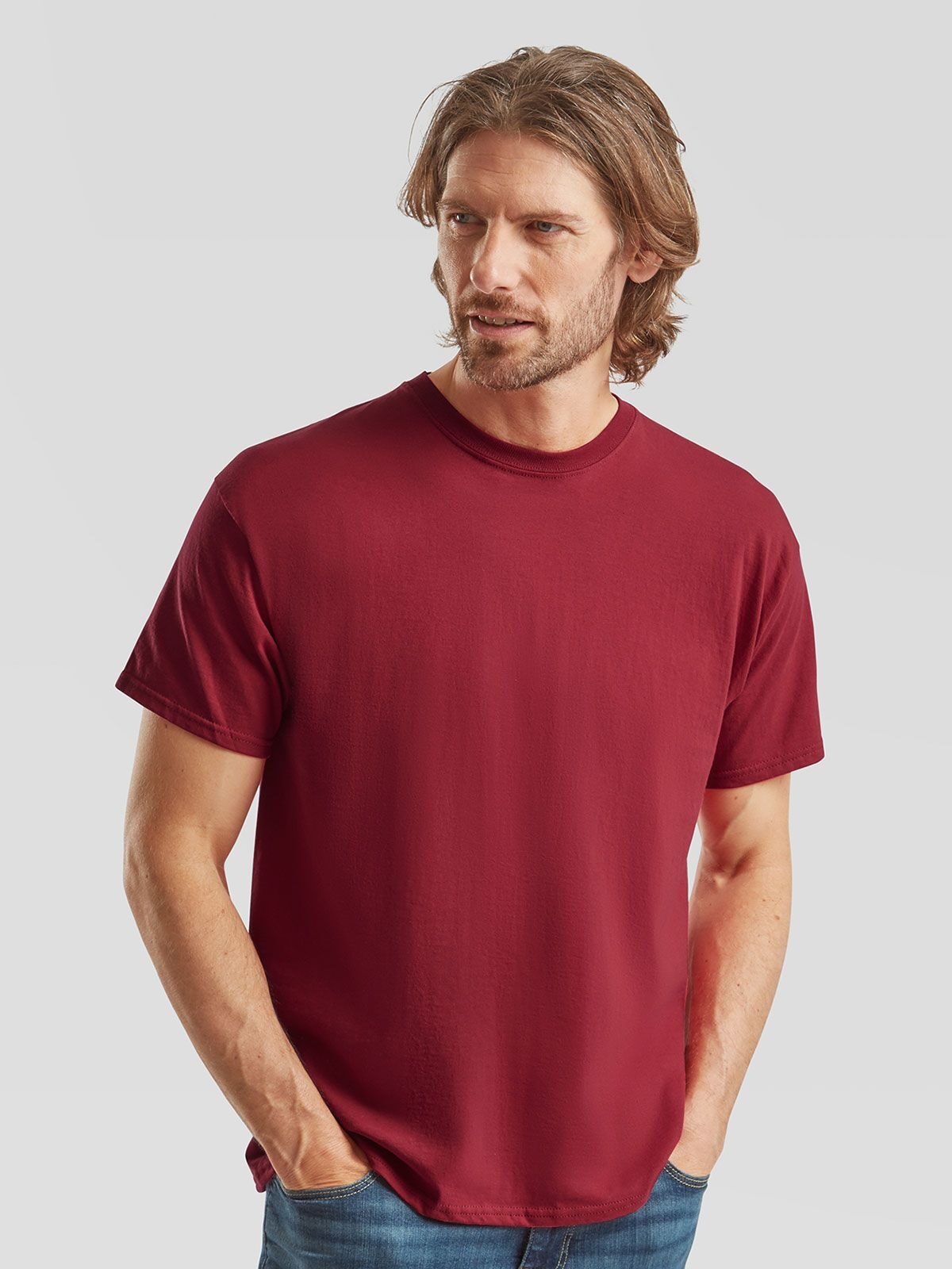 T-SHIRT ORIGINAL T - FRUIT OF THE LOOM fronte