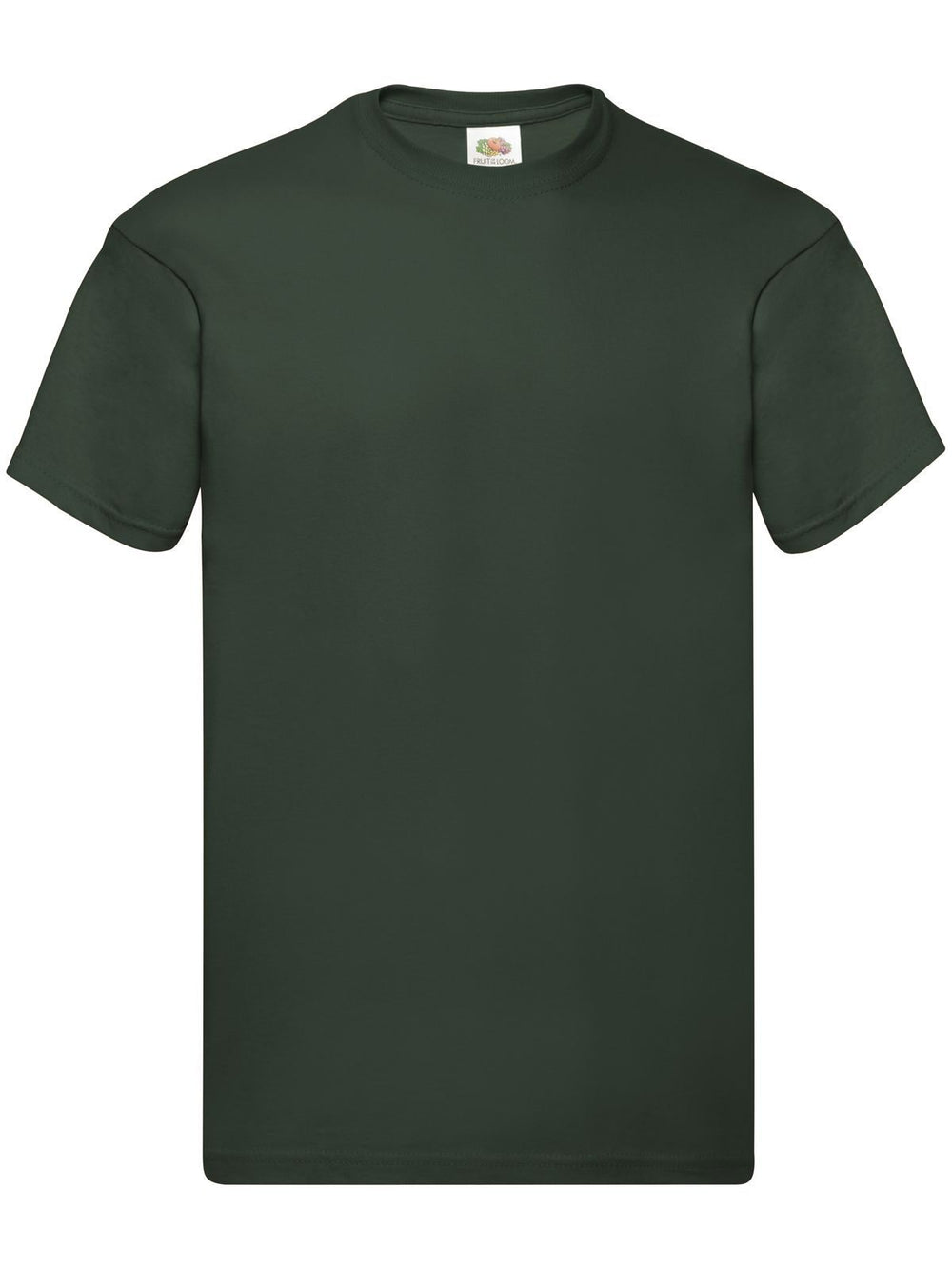 T-SHIRT ORIGINAL T - FRUIT OF THE LOOMVerde Bottiglia