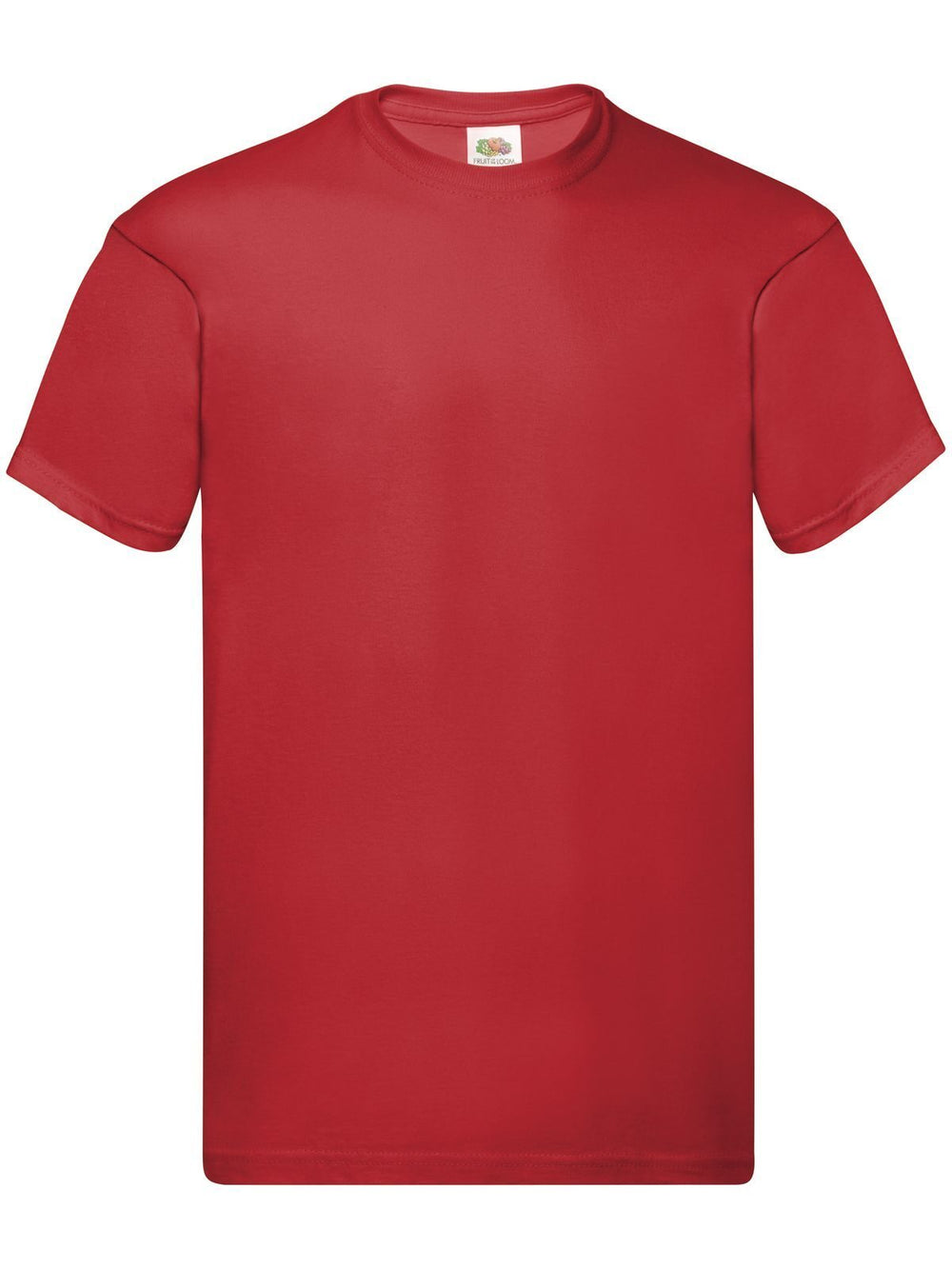 T-SHIRT ORIGINAL T - FRUIT OF THE LOOMRosso