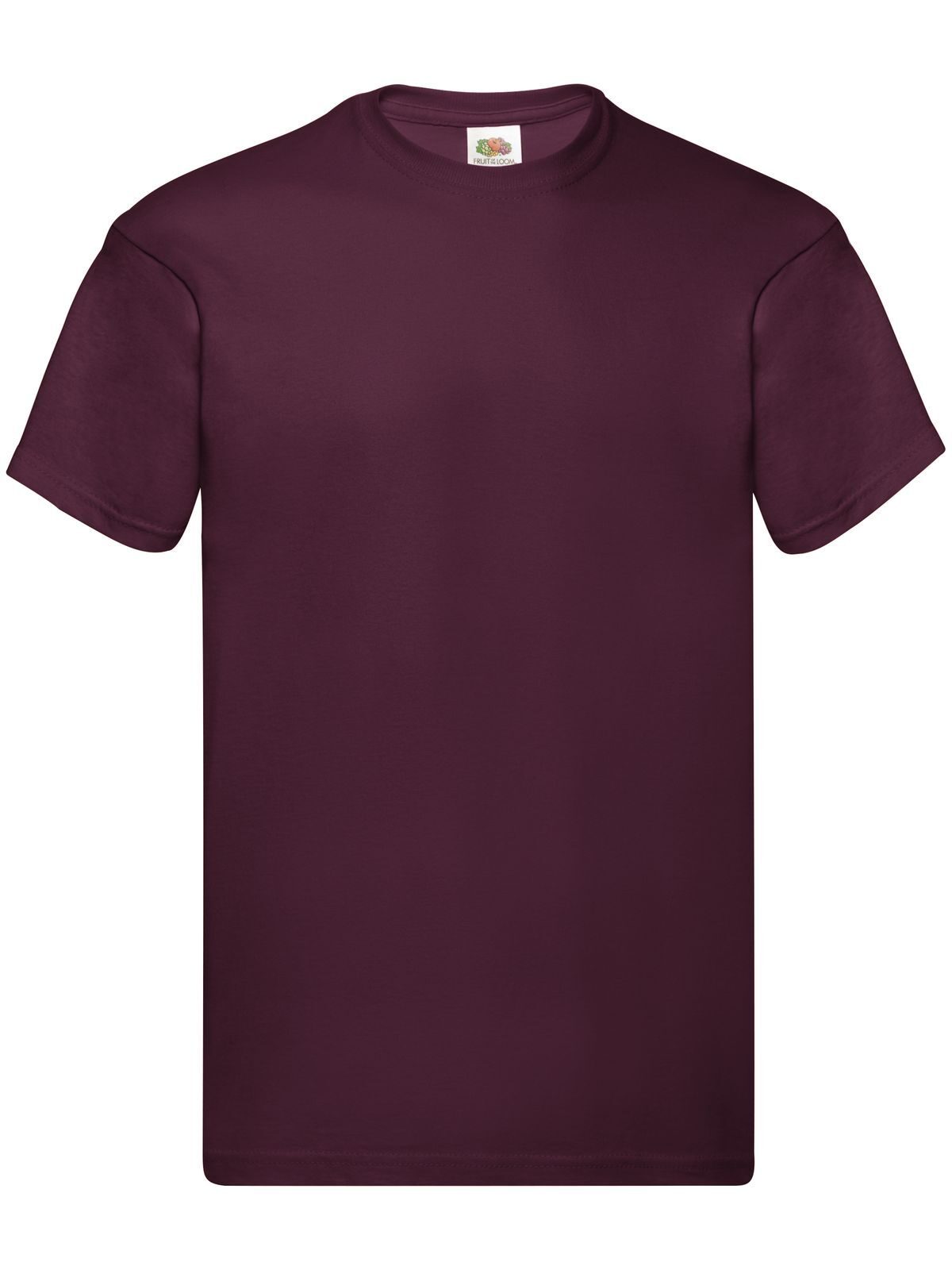T-SHIRT ORIGINAL T - FRUIT OF THE LOOMBordeaux