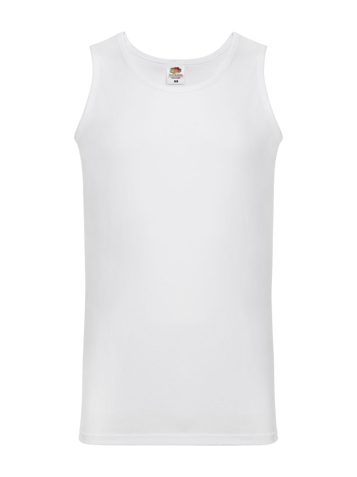 CANOTTA VALUEWEIGGHT ATHLETIC VEST - FRUIT OF THE LOOMBianco
