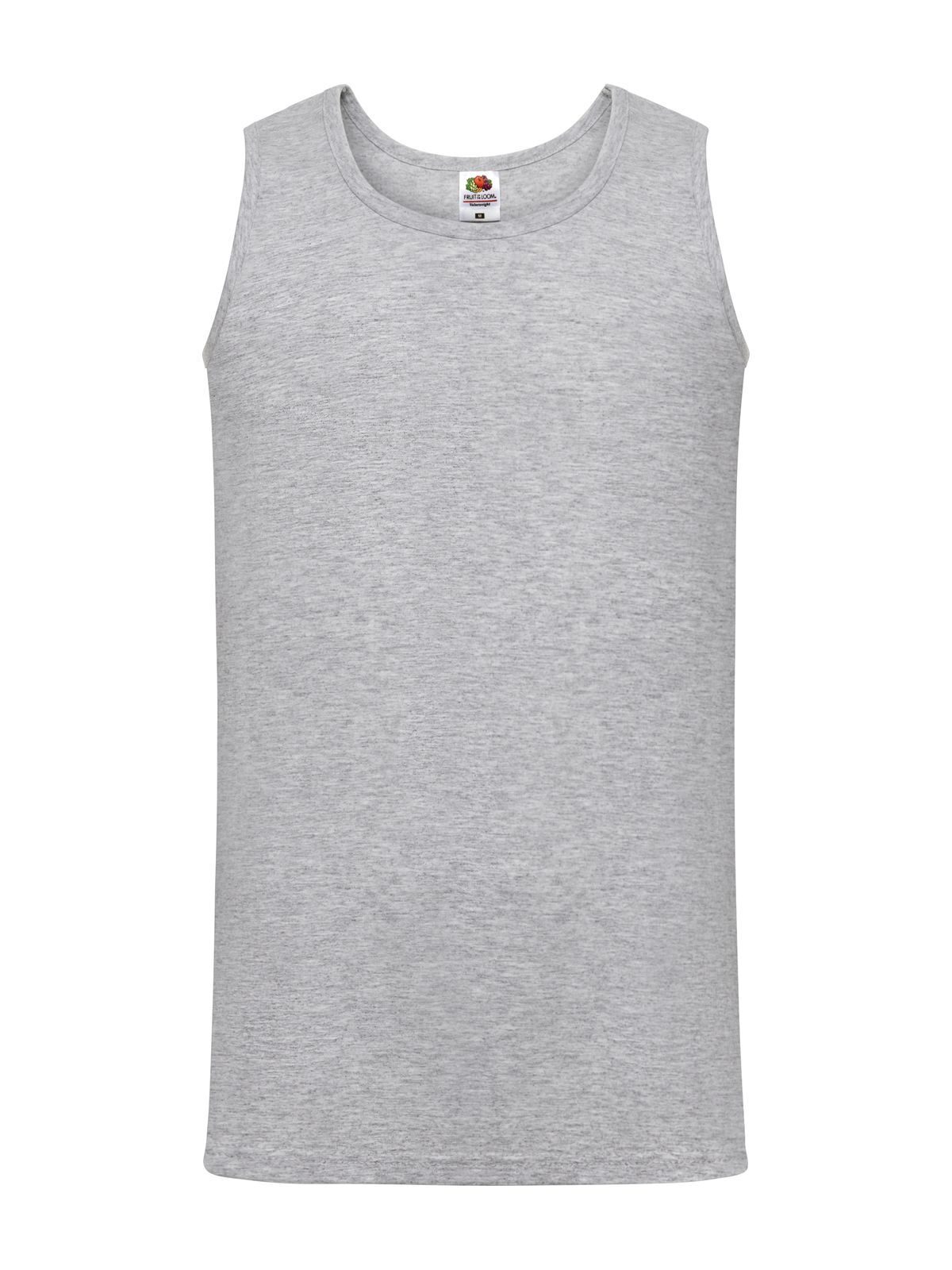 CANOTTA VALUEWEIGGHT ATHLETIC VEST - FRUIT OF THE LOOMGrigio Melange