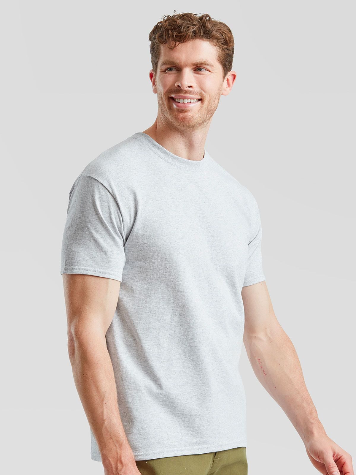 T-SHIRT HEAVY T - FRUIT OF THE LOOM laterale