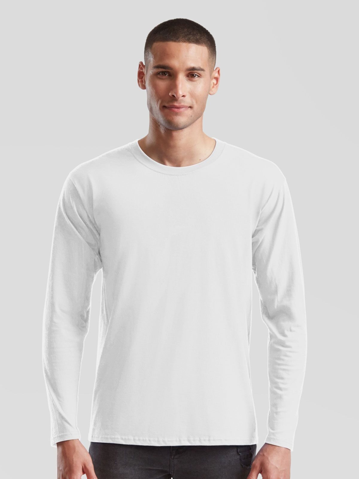 T-SHIRT ICONIC 195 LONG SLEEVE T - FRUIT OF THE LOOM laterale