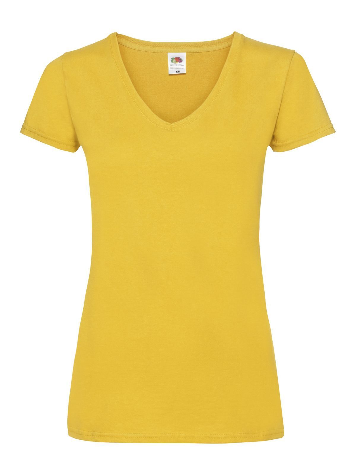 T-SHIRT LADIES VALUEWEIGHT V-NECK T - FRUIT OF THE LOOMGirasole
