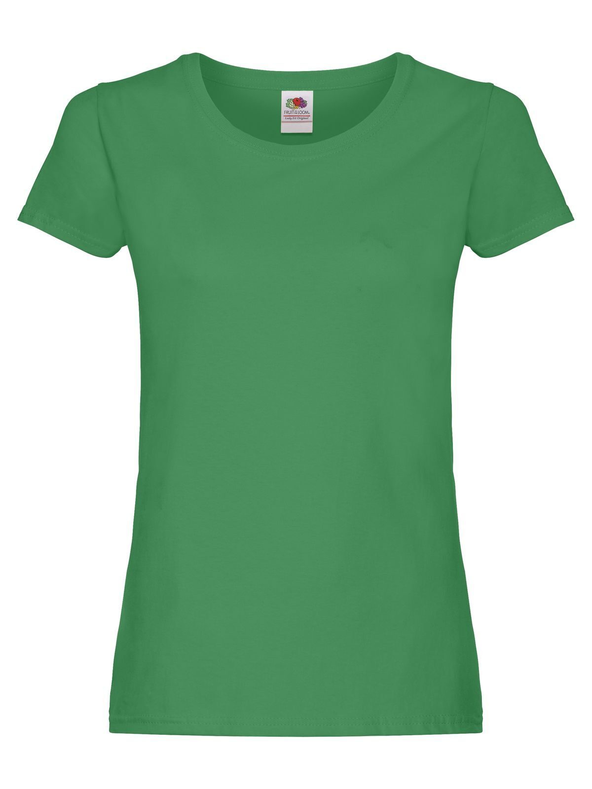 T-SHIRT LADIES ORIGINAL T - FRUIT OF THE LOOMVerde Prato