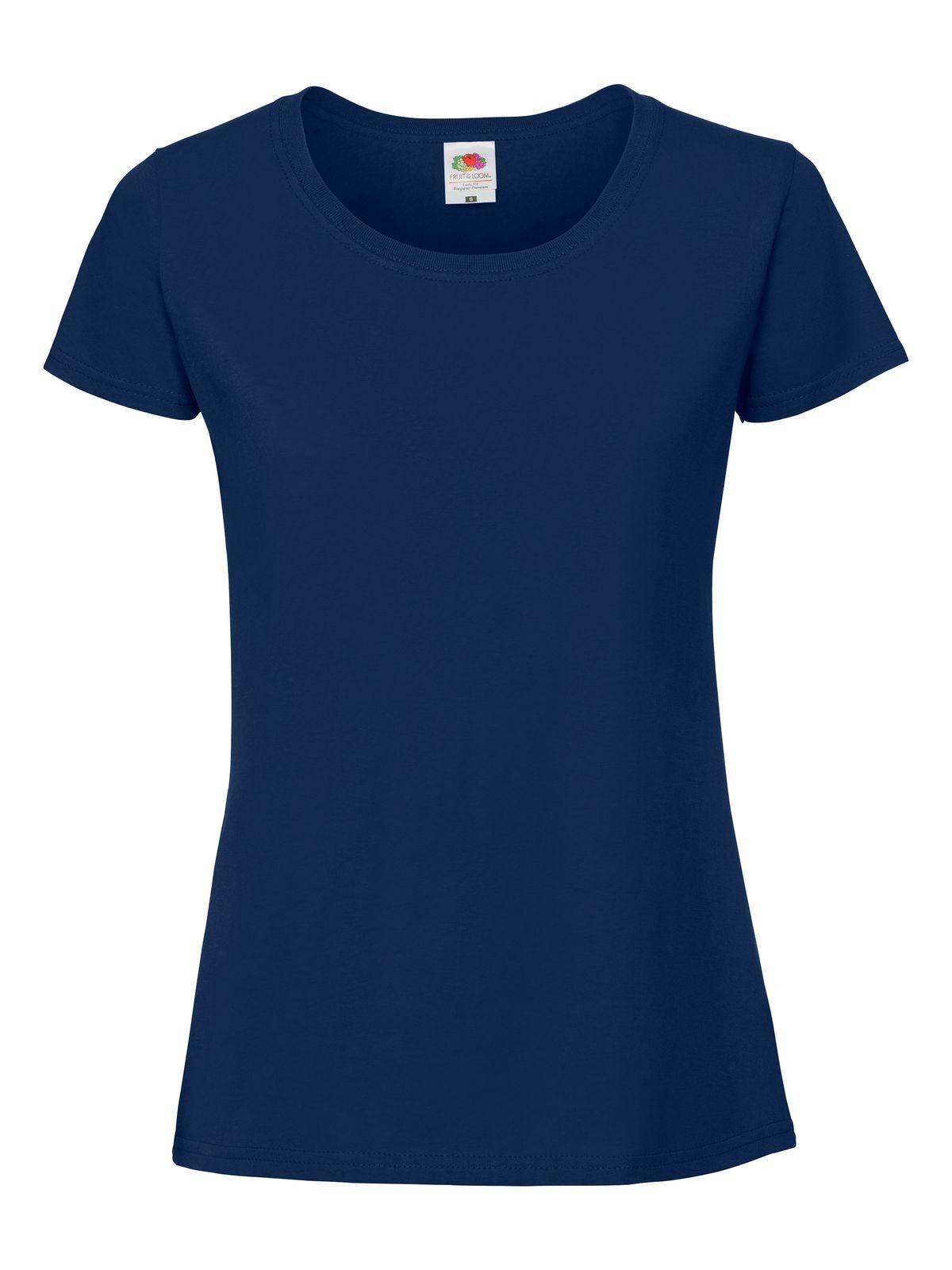 T-SHIRT LADIES ICONIC 195 T - FRUIT OF THE LOOMBlu Navy