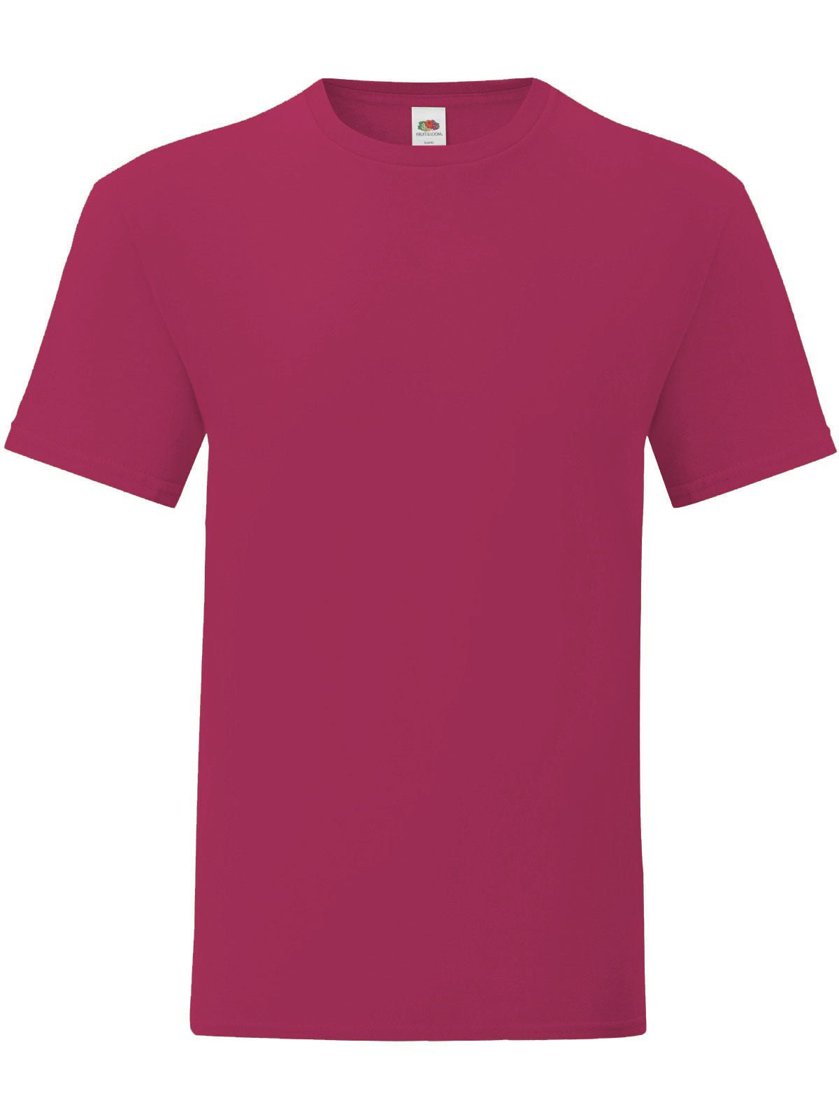 T-SHIRT LADIES ICONIC 195 T - FRUIT OF THE LOOMRosso Mirtillo