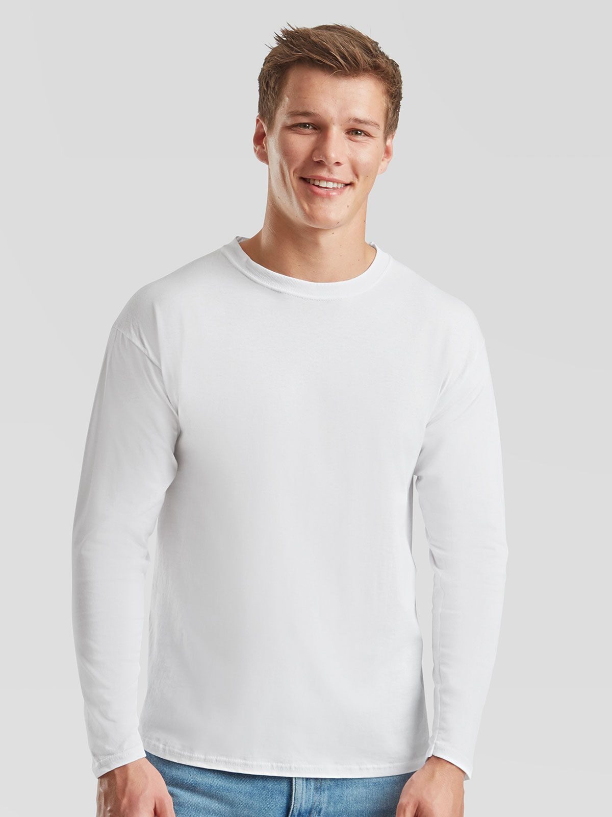 T-SHIRT ORIGINAL LONG SLEEVE T - FRUIT OF THE LOOM fronte