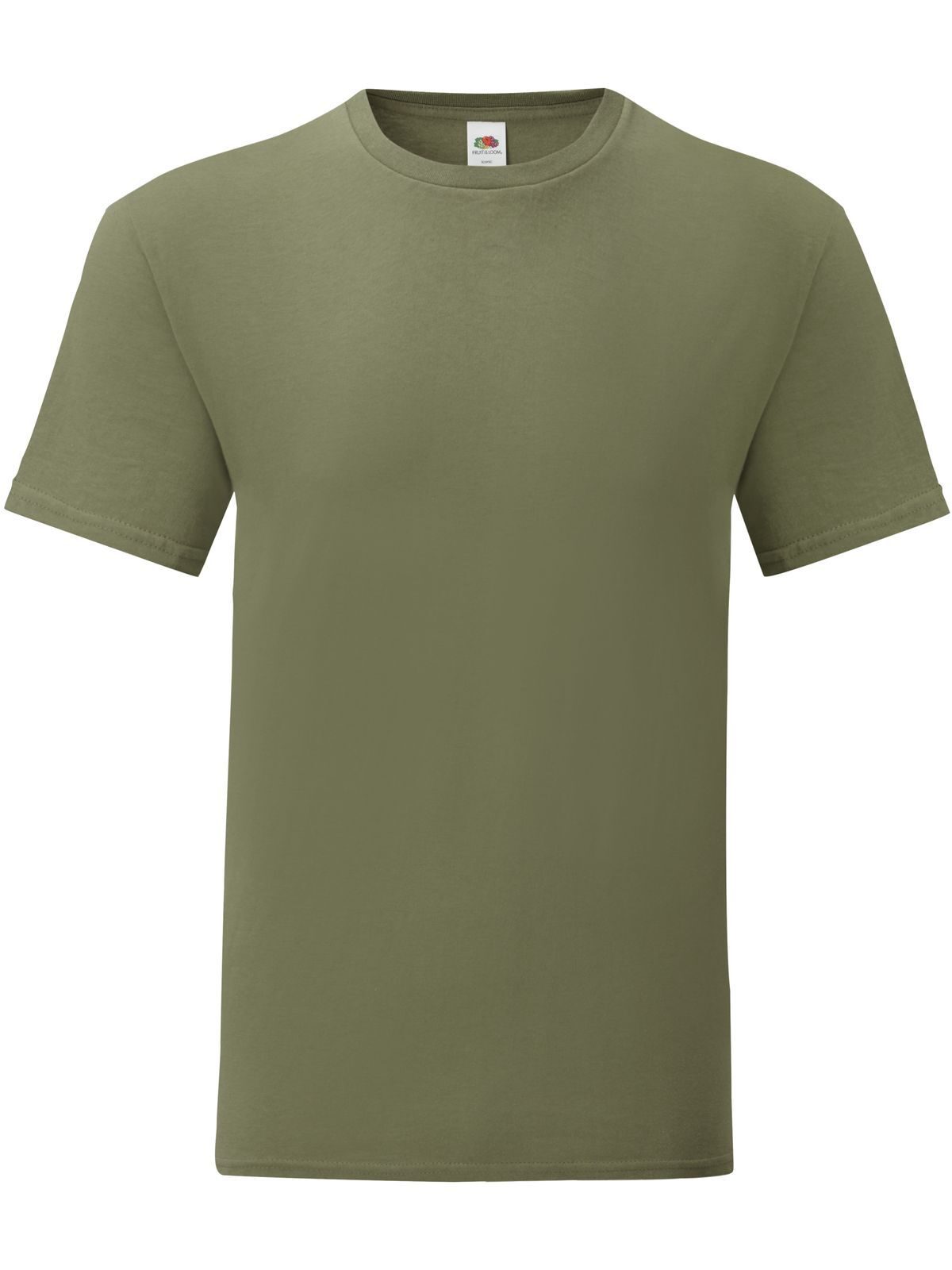 T-SHIRT ICONIC 150 T - FRUIT OF THE LOOMVerde Oliva