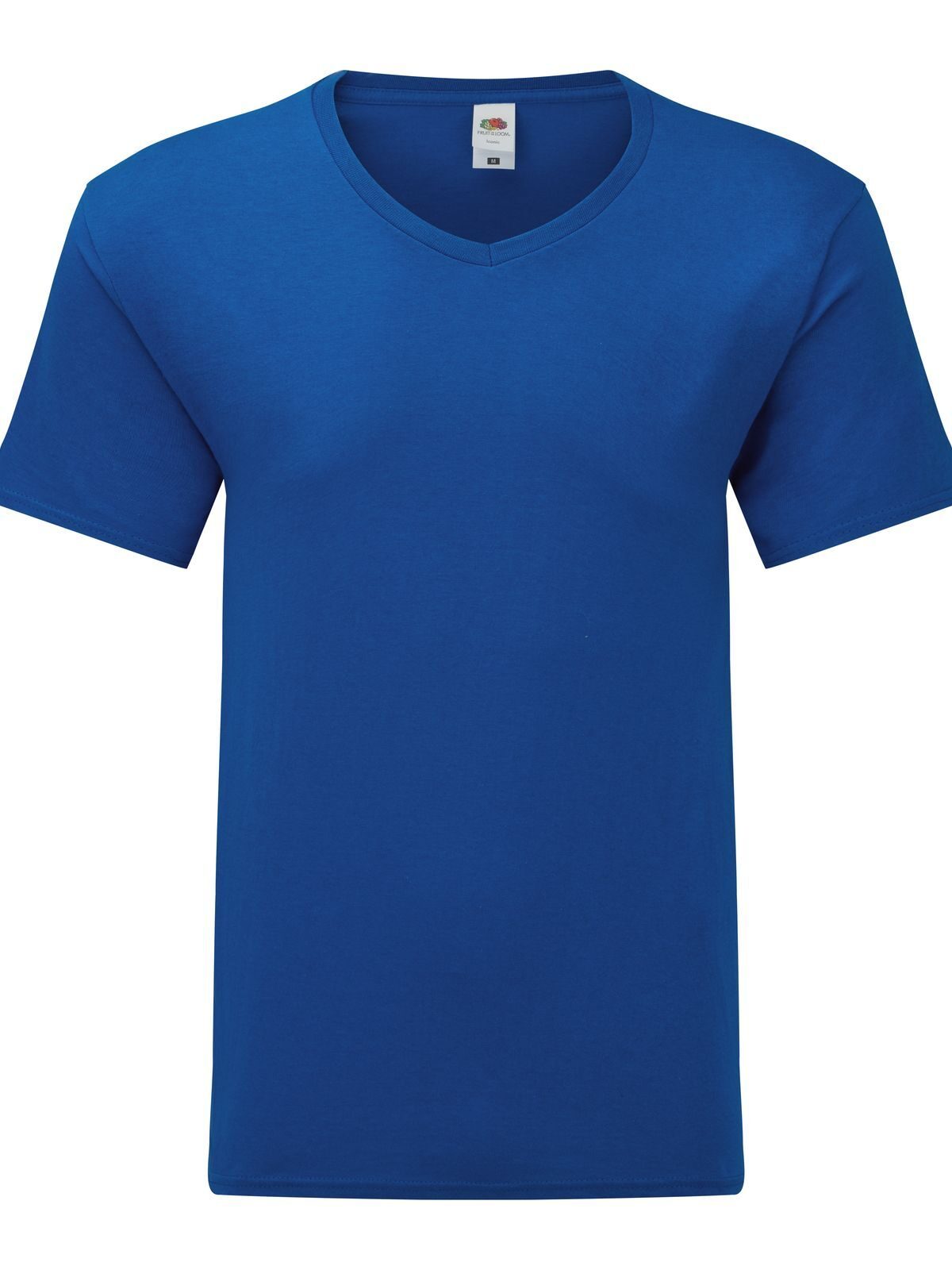 T-SHIRT ICONIC 150 V-NECK T - FRUIT OF THE LOOMRoyal Blu
