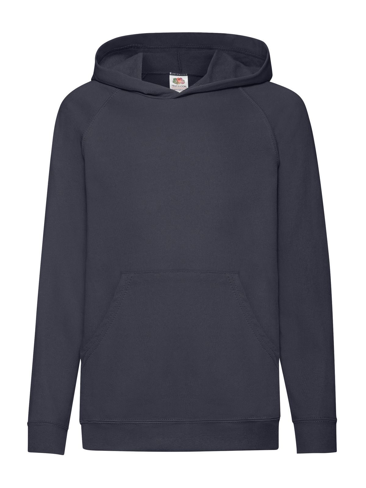 FELPA KIDS LIGHTWEIGHT HOODED SWEAT - FRUIT OF THE LOOMBlu Scuro