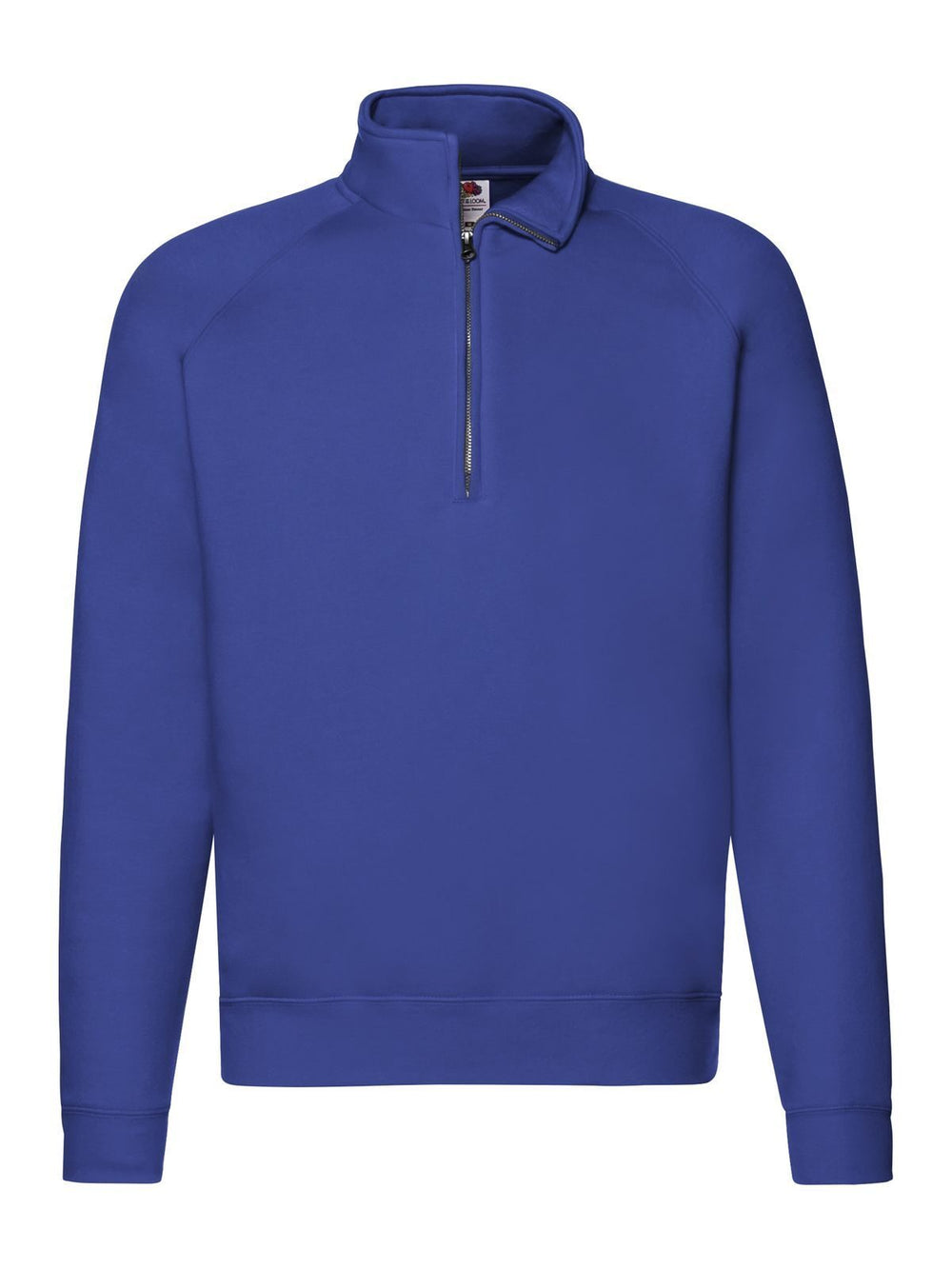 FELPA PREMIUM ZIP NECK SWEAT - FRUIT OF THE LOOMRoyal Blu
