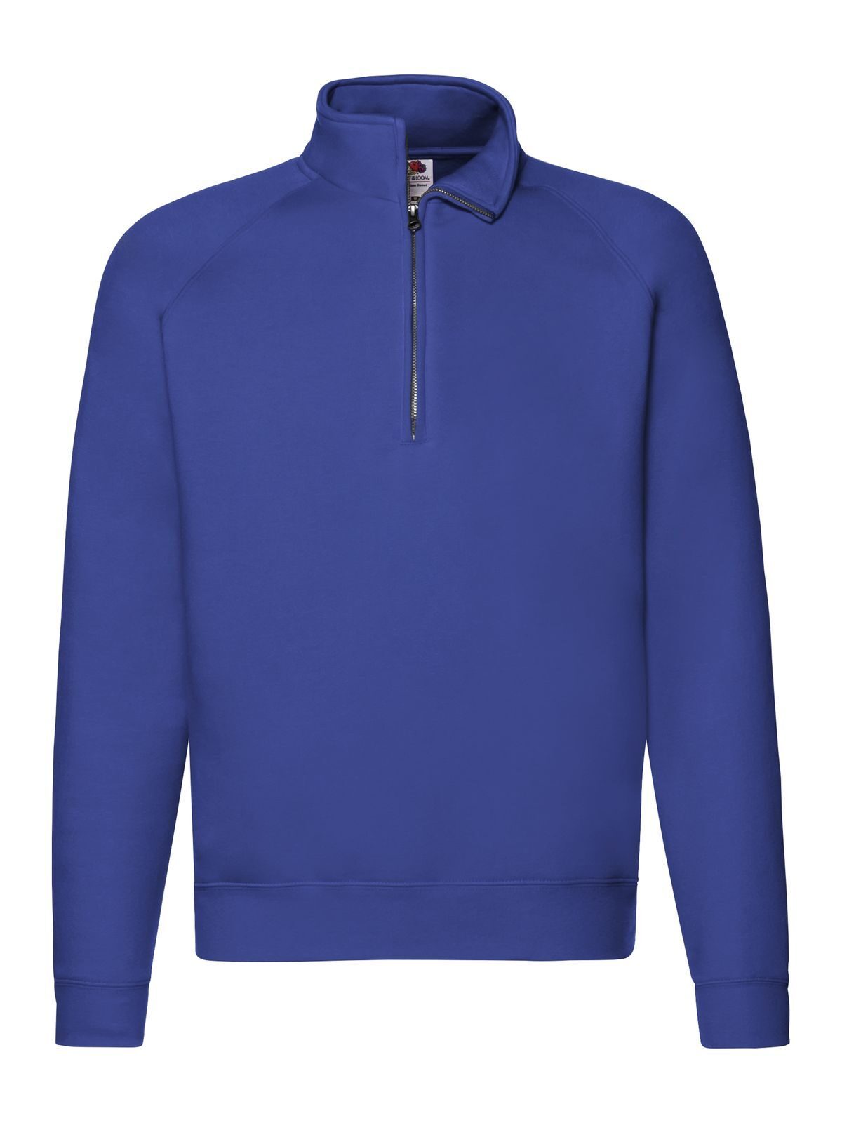 FELPA PREMIUM ZIP NECK SWEAT - FRUIT OF THE LOOMRoyal Blu