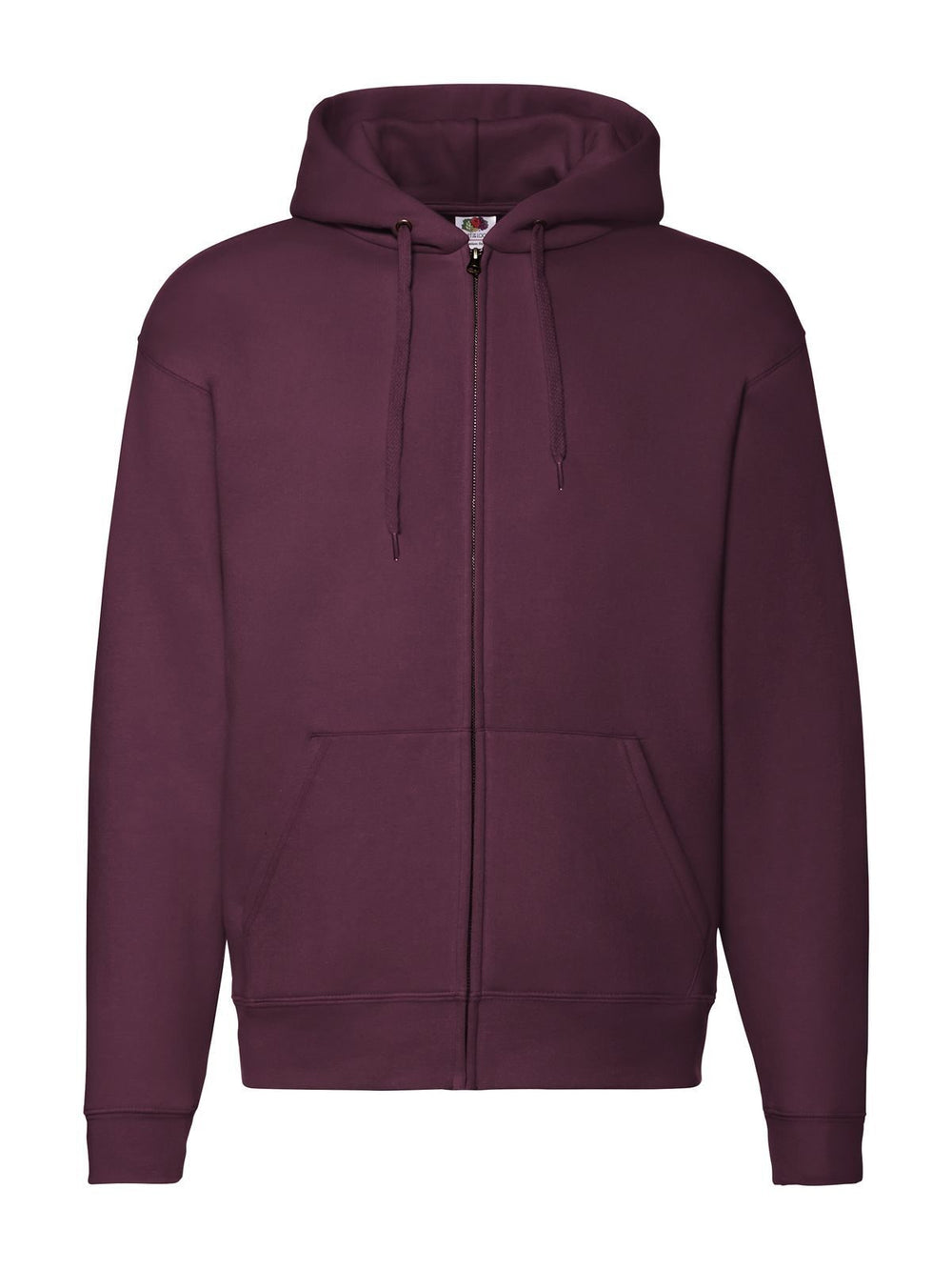 FELPA PREMIUM HOODED SWEAT JACKET - FRUIT OF THE LOOMBordeaux