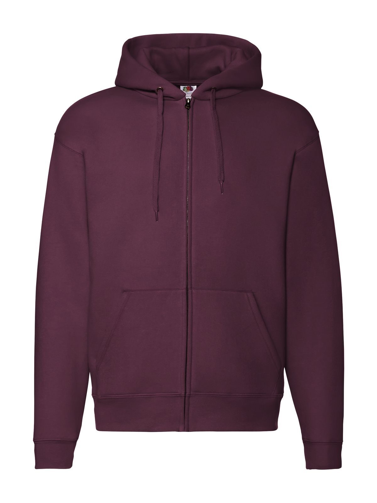 FELPA PREMIUM HOODED SWEAT JACKET - FRUIT OF THE LOOMBordeaux
