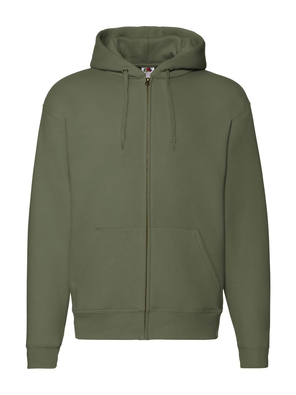 FELPA PREMIUM HOODED SWEAT JACKET - FRUIT OF THE LOOMVerde Oliva