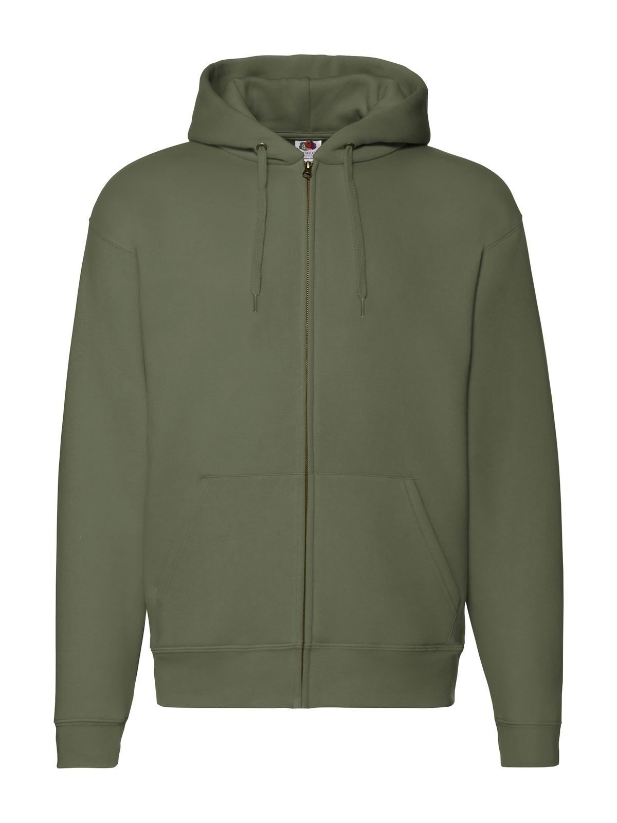 FELPA PREMIUM HOODED SWEAT JACKET - FRUIT OF THE LOOMVerde Oliva