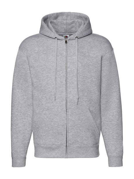 FELPA PREMIUM HOODED SWEAT JACKET - FRUIT OF THE LOOMGrigio Melange