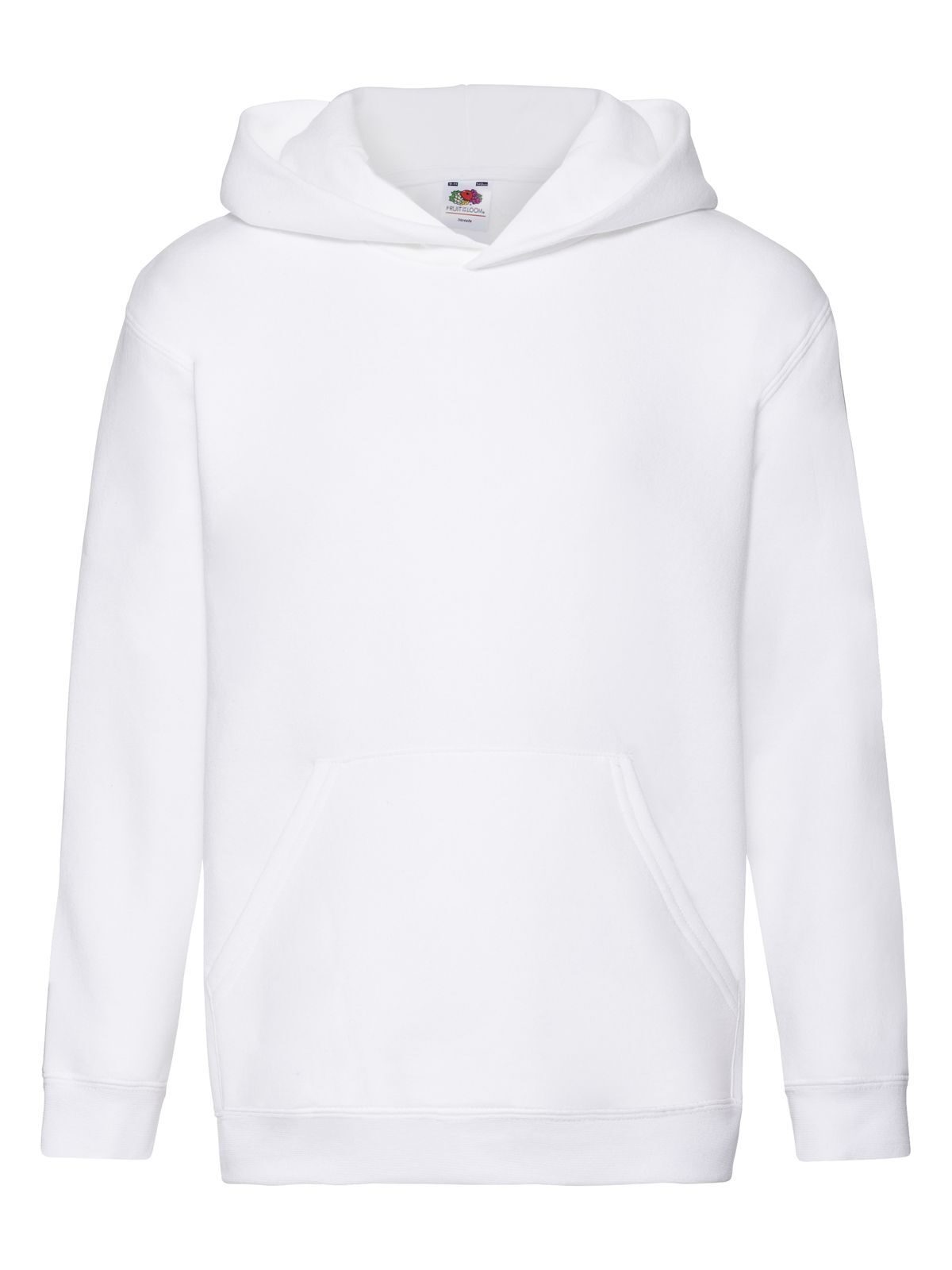 FELPA KIDS PREMIUM HOODED SWEAT - FRUIT OF THE LOOMBianco
