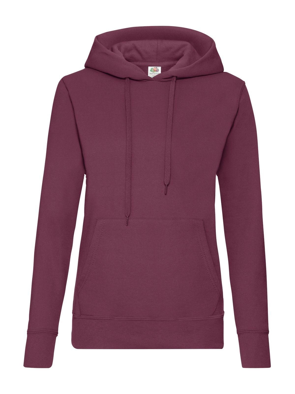 FELPA LADIES CLASSIC HOODED SWEAT - FRUIT OF THE LOOMBordeaux