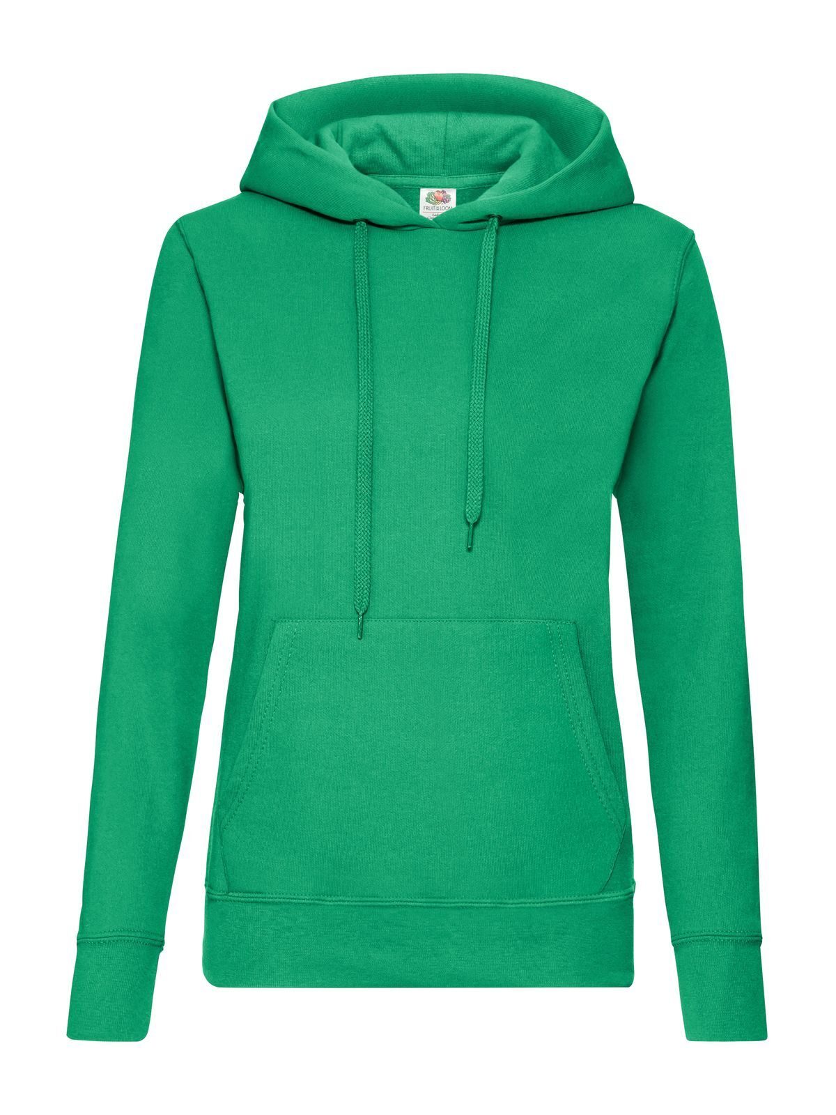 FELPA LADIES CLASSIC HOODED SWEAT - FRUIT OF THE LOOMVerde Prato