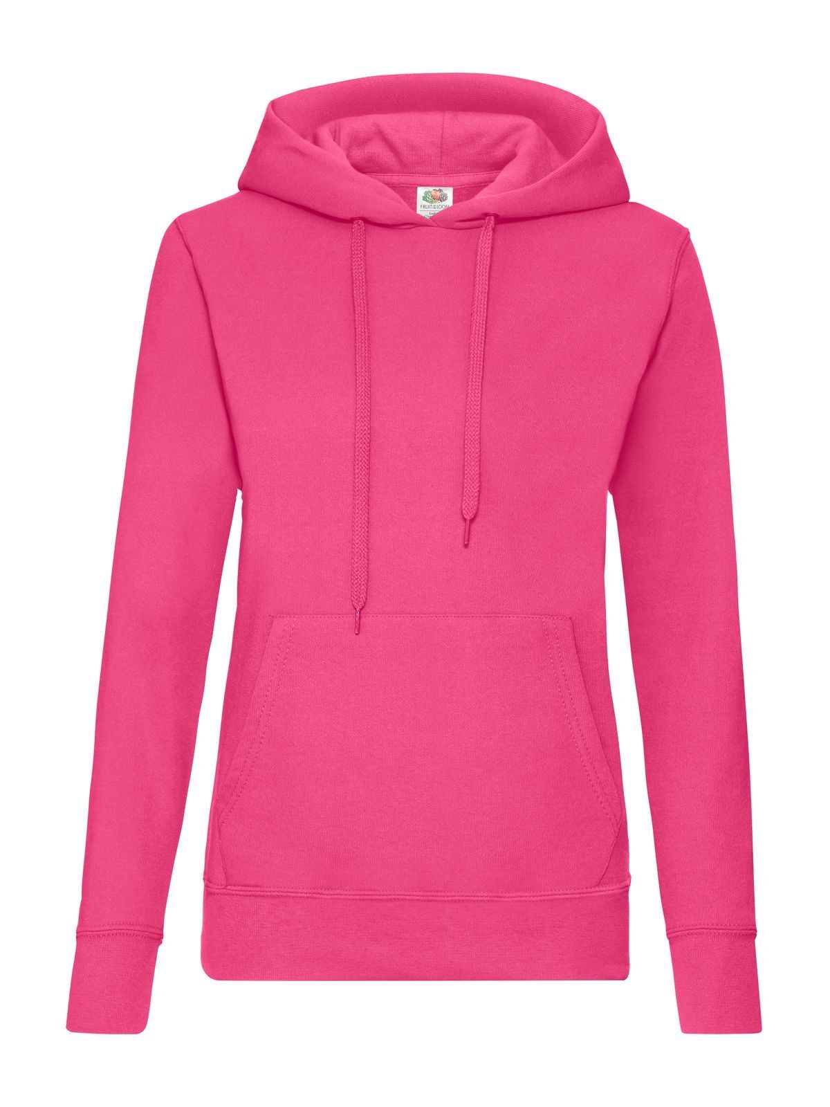 FELPA LADIES CLASSIC HOODED SWEAT - FRUIT OF THE LOOMFucsia