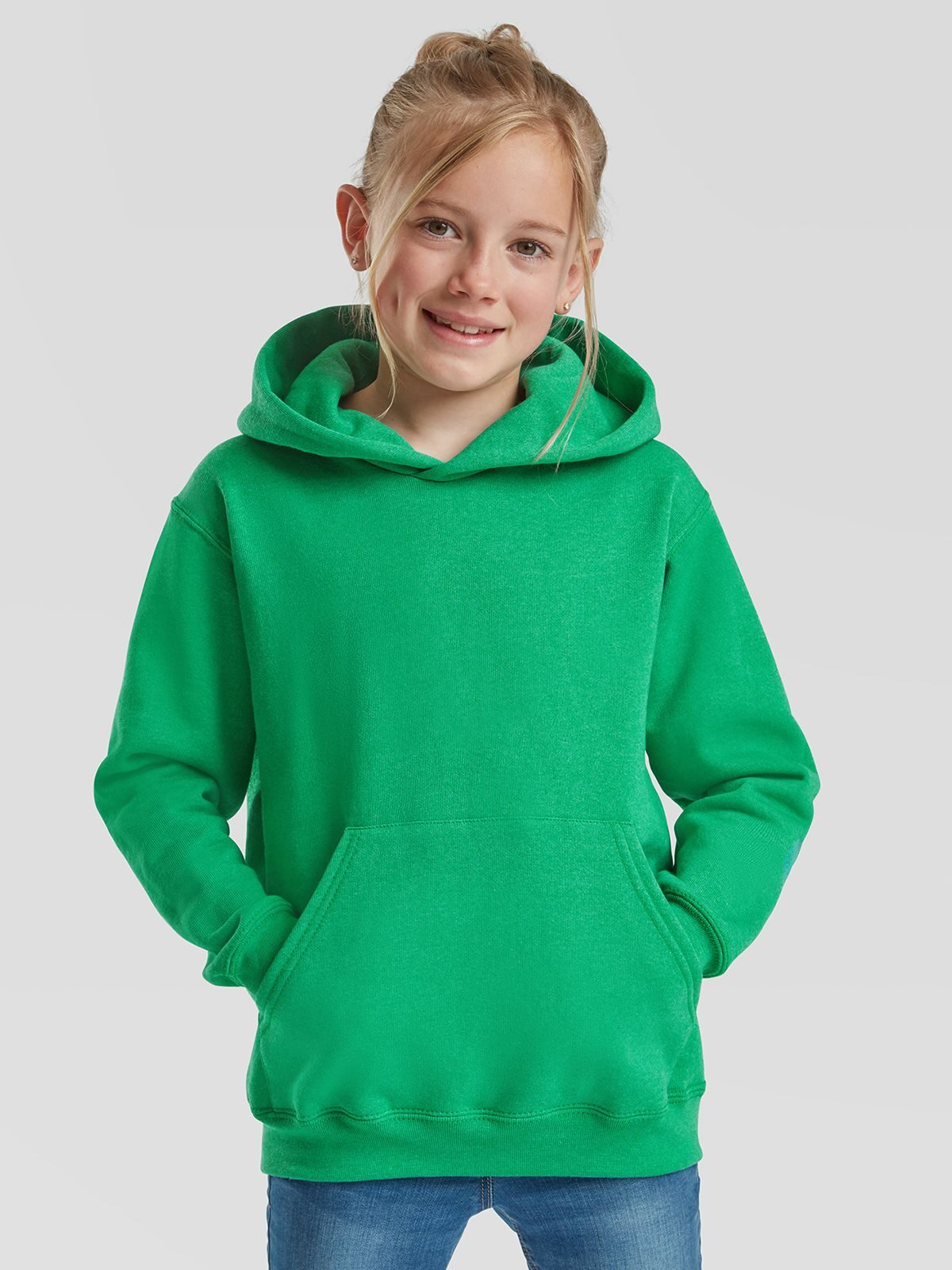 FELPA KIDS CLASSIC HOODED SWEAT - FRUIT OF THE LOOM fronte