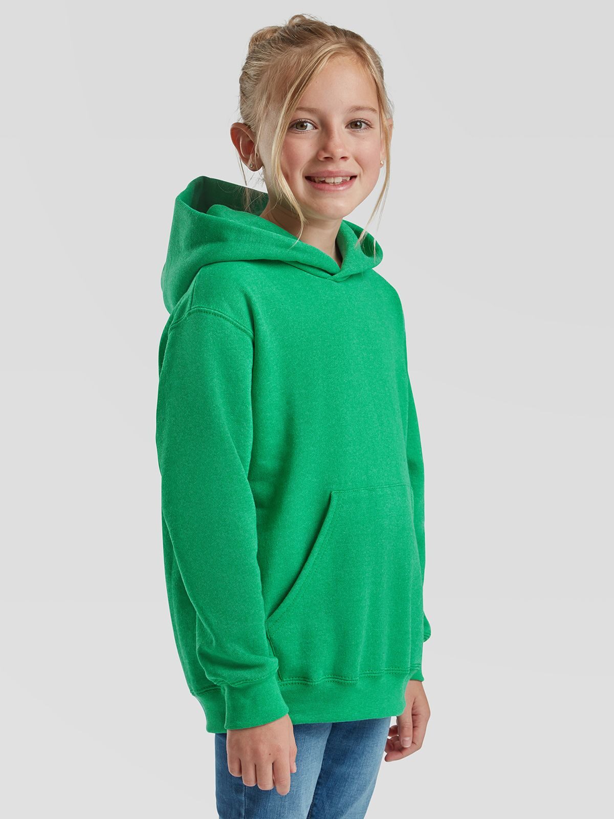 FELPA KIDS CLASSIC HOODED SWEAT - FRUIT OF THE LOOM laterale