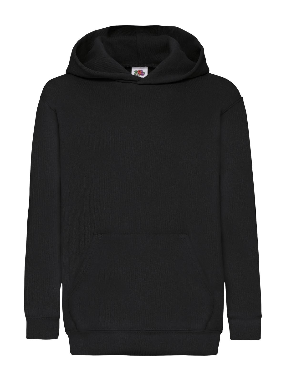 FELPA KIDS CLASSIC HOODED SWEAT - FRUIT OF THE LOOMNero