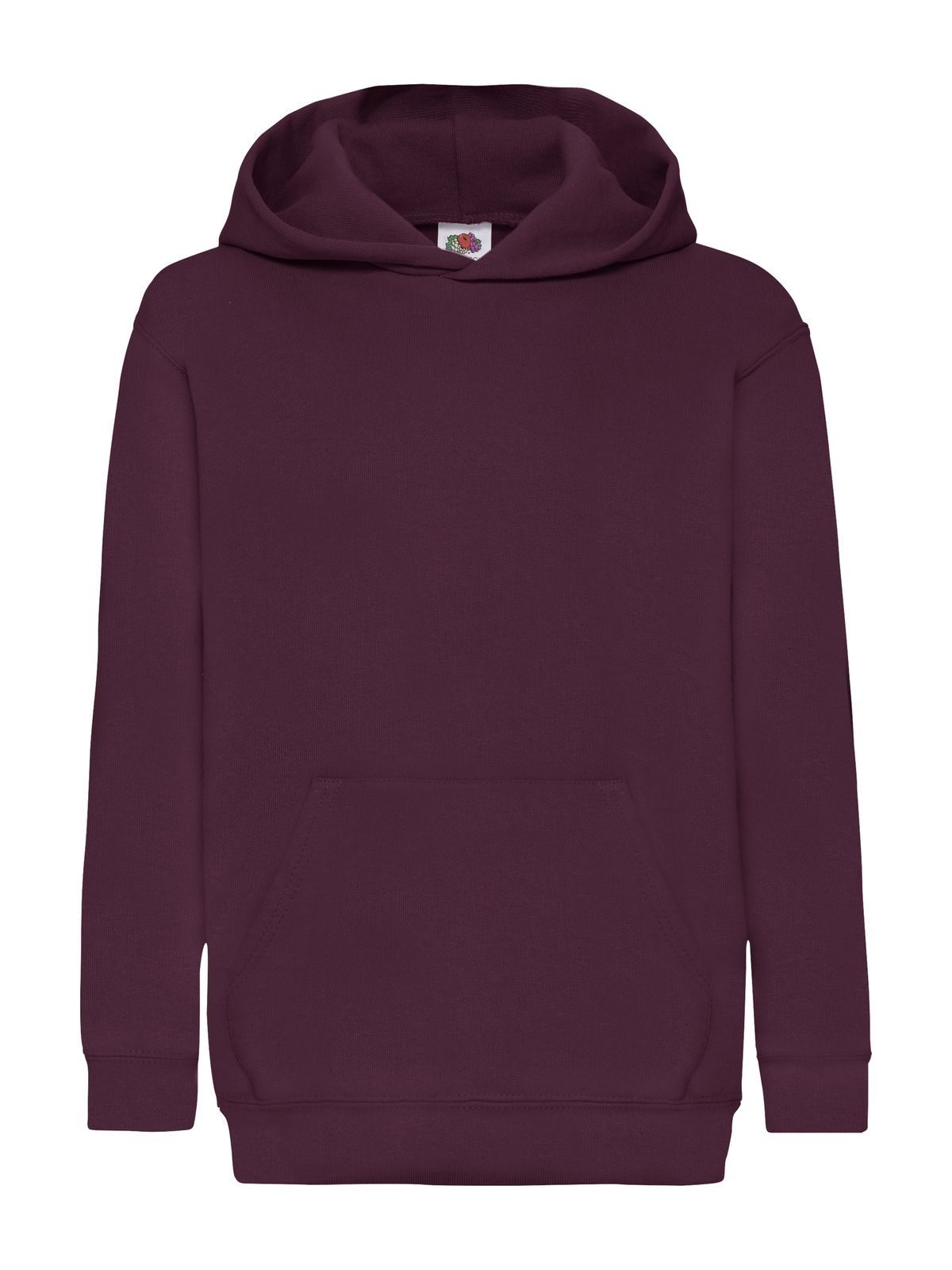 FELPA KIDS CLASSIC HOODED SWEAT - FRUIT OF THE LOOMBordeaux