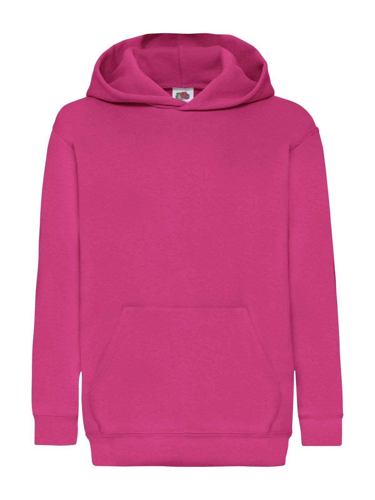 FELPA KIDS CLASSIC HOODED SWEAT - FRUIT OF THE LOOMFucsia