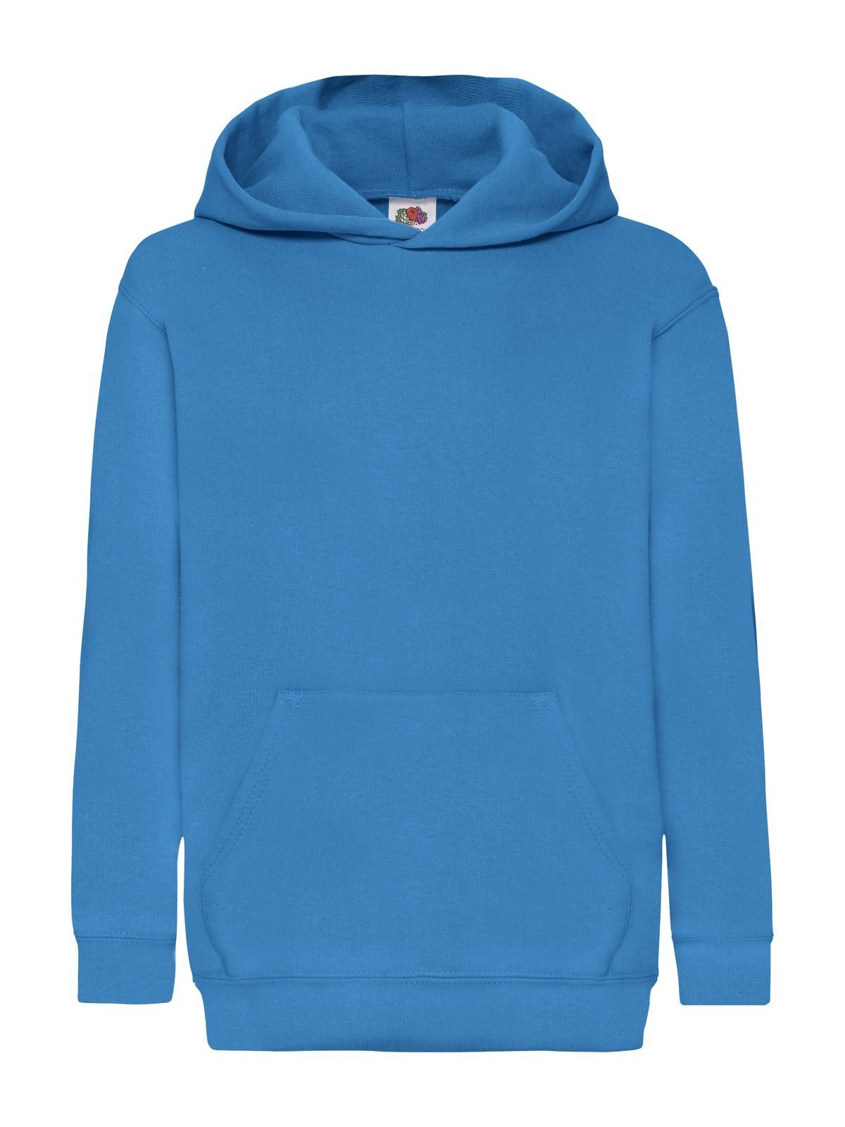 FELPA KIDS CLASSIC HOODED SWEAT - FRUIT OF THE LOOMAzzurro