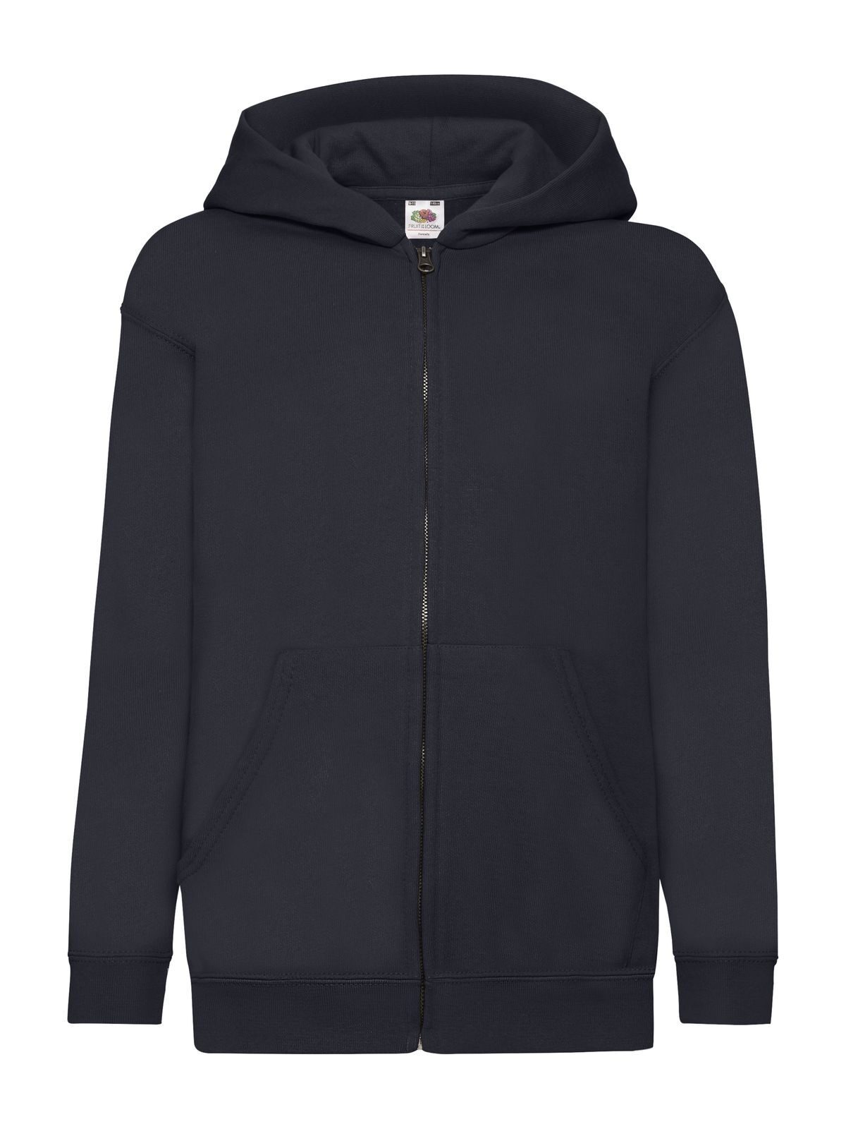 FELPA KIDS CLASSIC HOODED SWEAT JACKET - FRUIT OF THE LOOMBlu Scuro