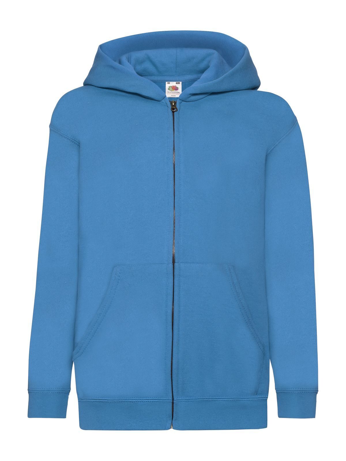 FELPA KIDS CLASSIC HOODED SWEAT JACKET - FRUIT OF THE LOOMAzzurro