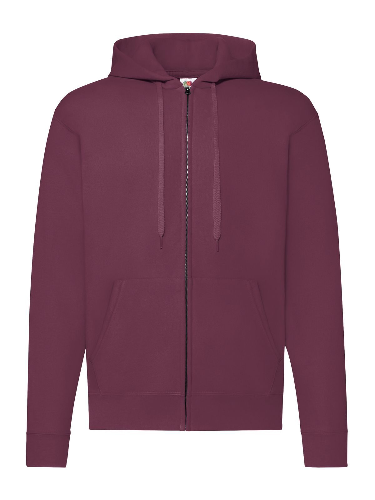 FELPA CLASSIC HOODED SWEAT JACKET - FRUIT OF THE LOOMBordeaux