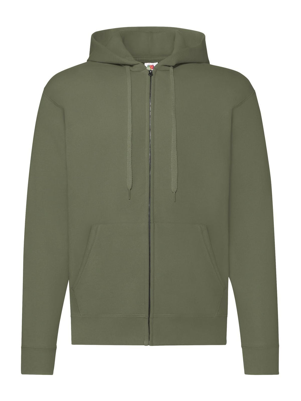 FELPA CLASSIC HOODED SWEAT JACKET - FRUIT OF THE LOOMVerde Oliva