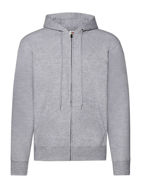 FELPA CLASSIC HOODED SWEAT JACKET - FRUIT OF THE LOOMGrigio Melange