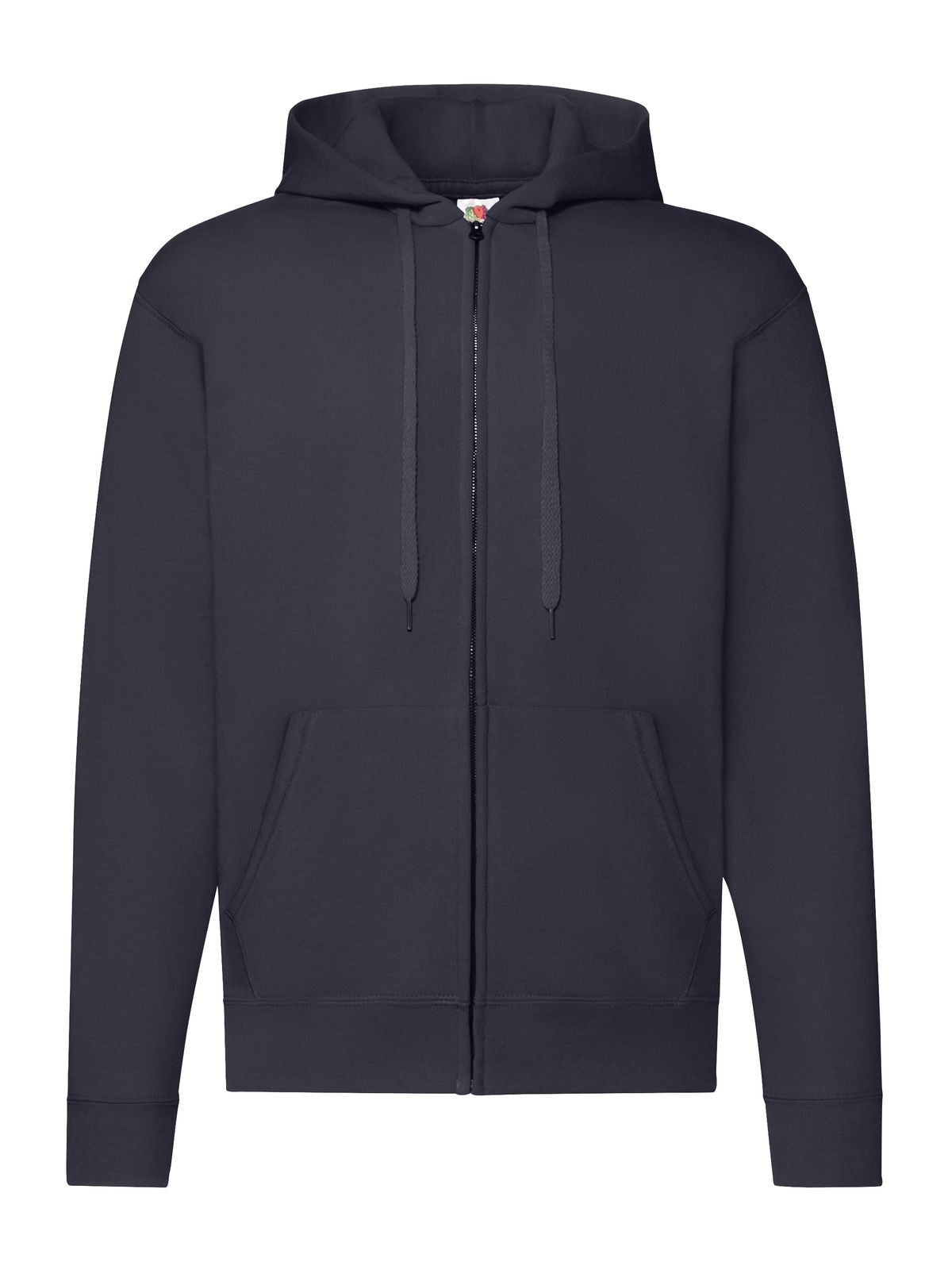 FELPA CLASSIC HOODED SWEAT JACKET - FRUIT OF THE LOOMBlu Scuro