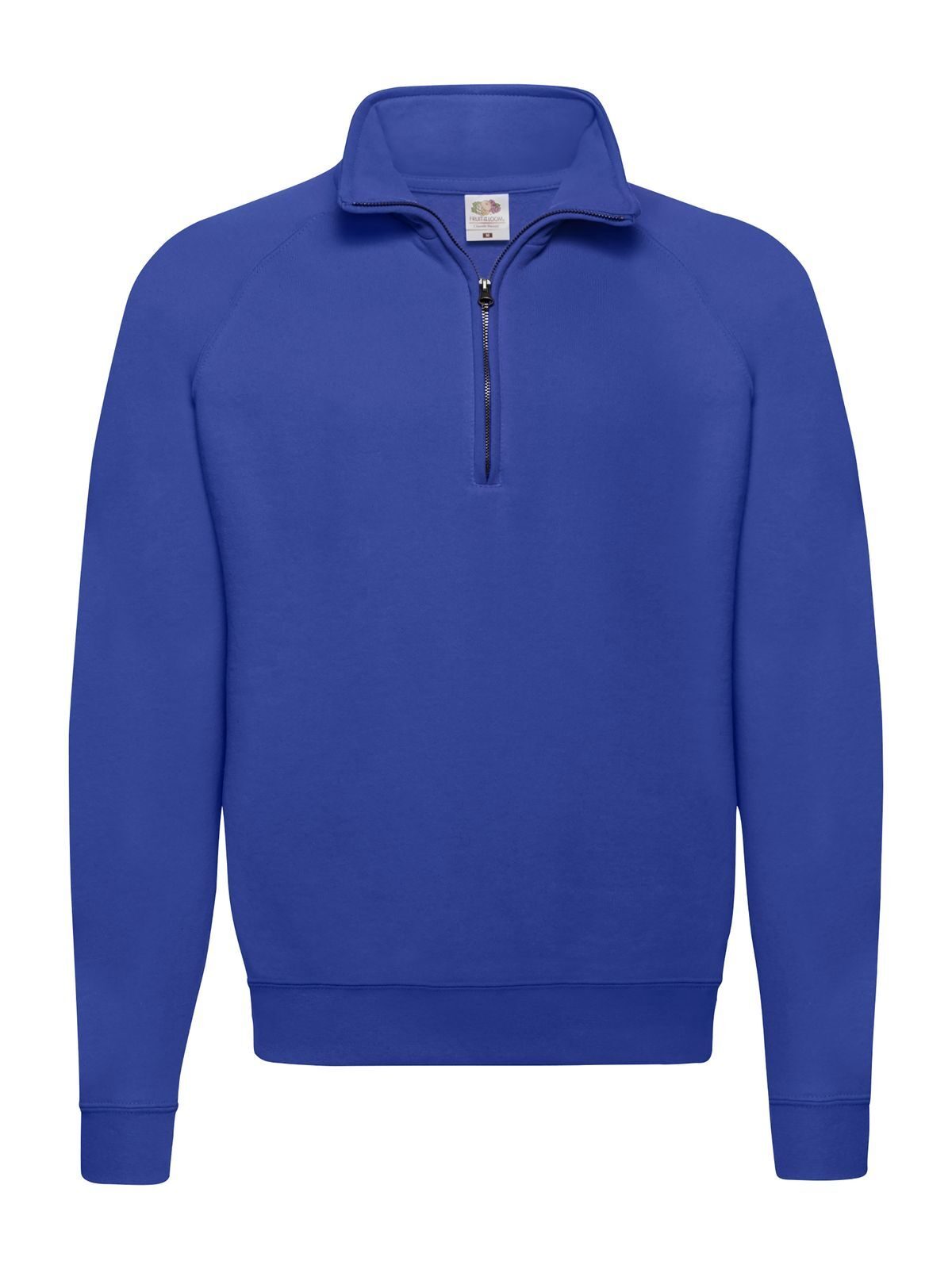 FELPA CLASSIC ZIP NECK SWEAT - FRUIT OF THE LOOMRoyal Blu