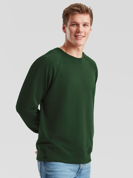 FELPA LIGHTWEIGHT RAGLAN SWEAT - FRUIT OF THE LOOM laterale