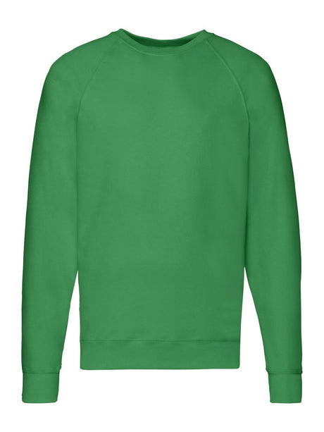 FELPA LIGHTWEIGHT RAGLAN SWEAT - FRUIT OF THE LOOMVerde Prato