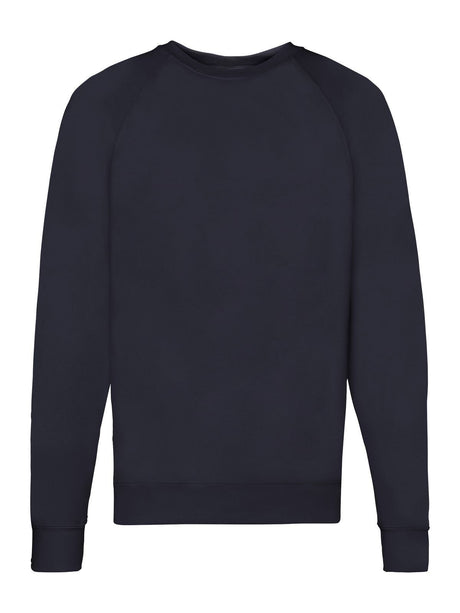 FELPA LIGHTWEIGHT RAGLAN SWEAT - FRUIT OF THE LOOMBlu Scuro