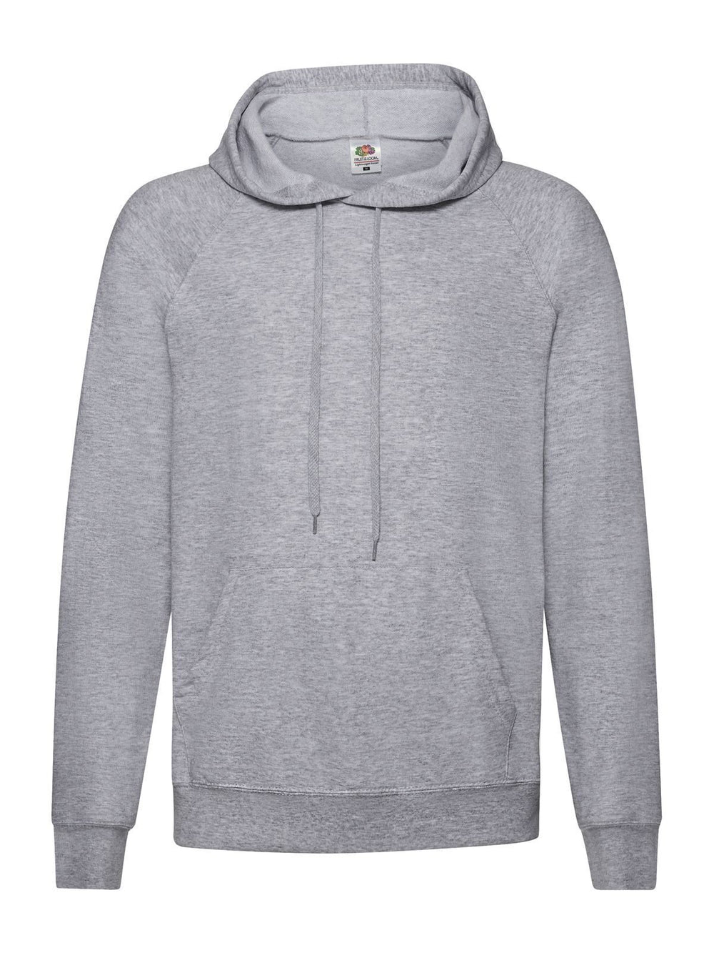 FELPA LIGHWEIGHT HODDED SWEAT - FRUIT OF THE LOOMGrigio Melange