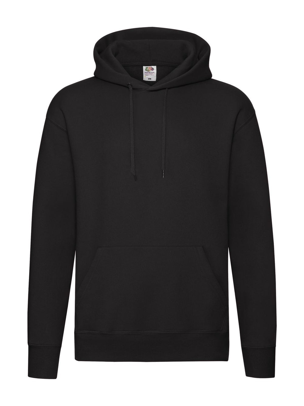 FELPA PREMIUM HOODED SWEAT - FRUIT OF THE LOOMNero