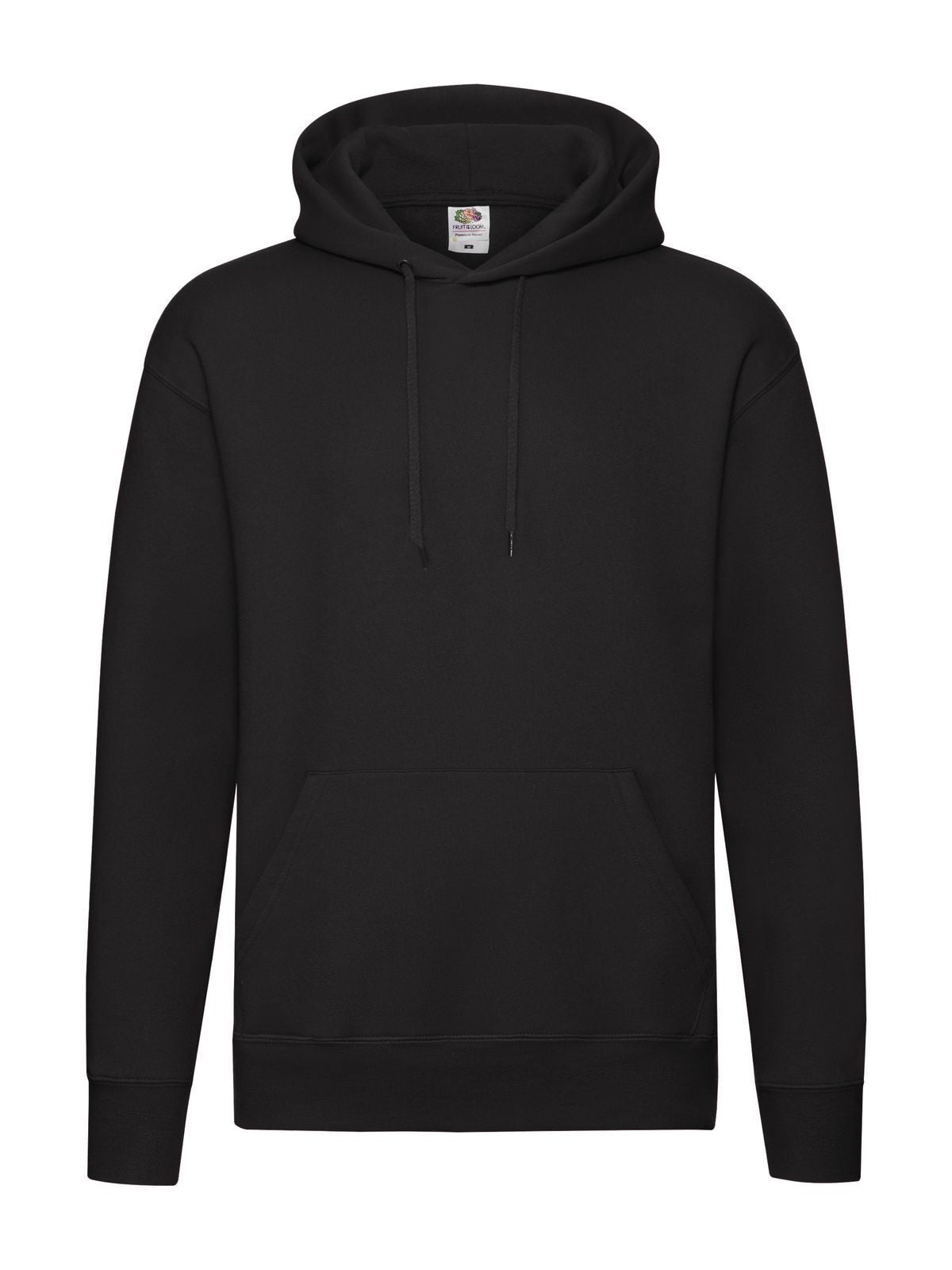 FELPA PREMIUM HOODED SWEAT - FRUIT OF THE LOOMNero